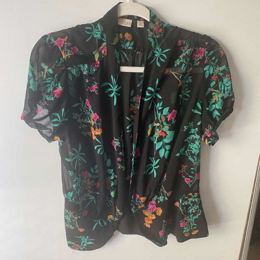 Eve Mendes flowy wrap top. Excellent condition - size medium